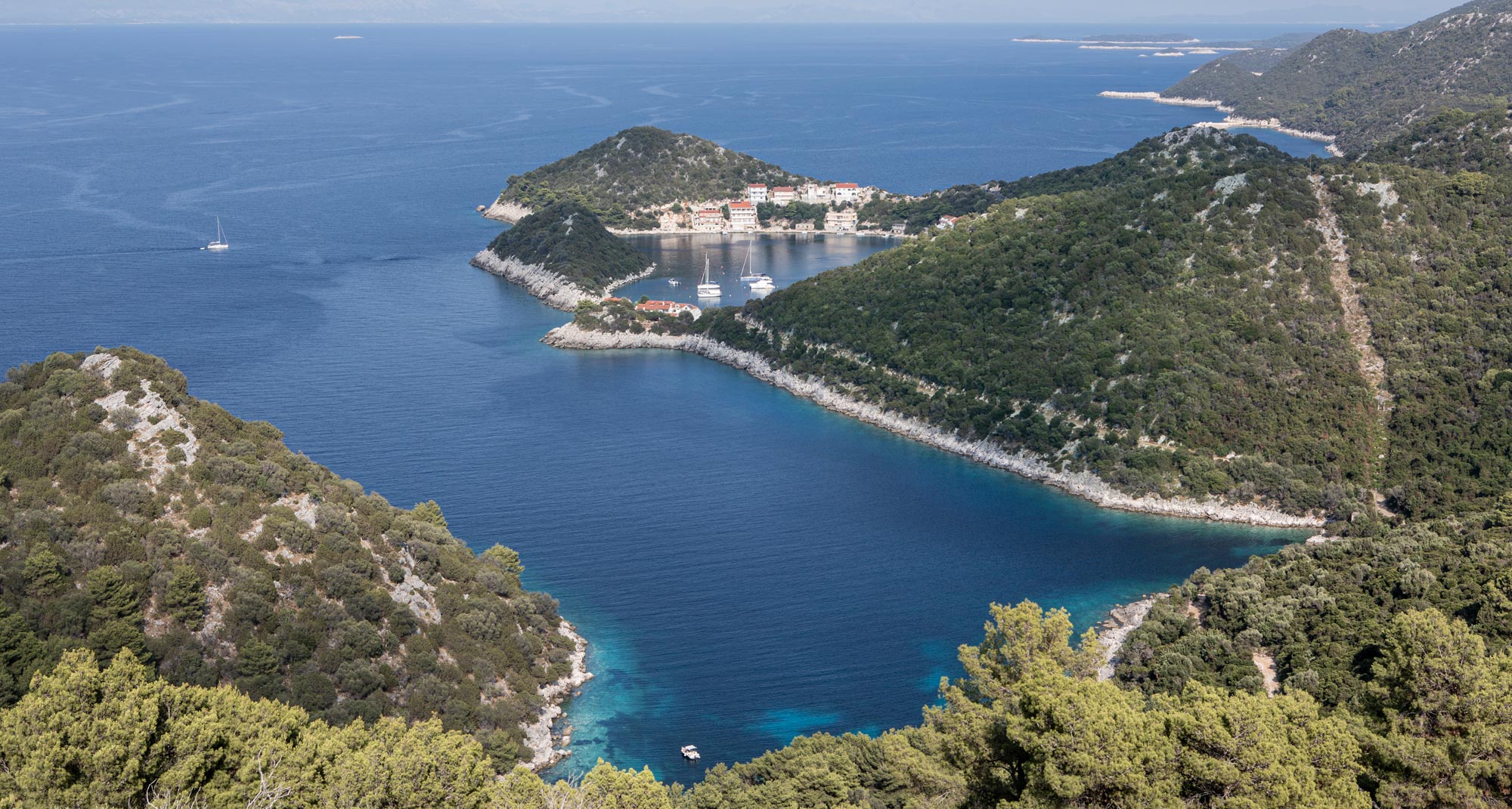 Lastovo - Viewpoint of Zaklopatica